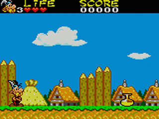Asterix and the Secret Mission screenshot 4 for Sega Game Gear